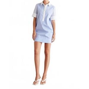 NEW JS71 lollie dress in blue/white stripe
